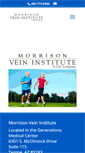 Mobile Screenshot of morrisonvein.com